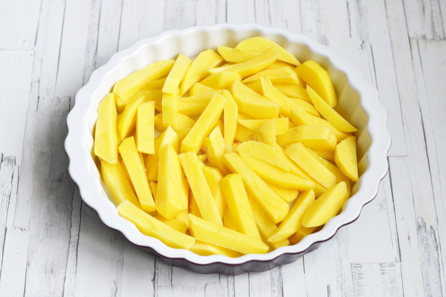 Шаг 10 приготовления Курица в красном вине в духовке
