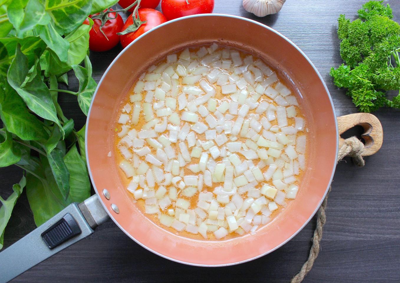 Шаг 4 приготовления Куриная грудка с фасолью