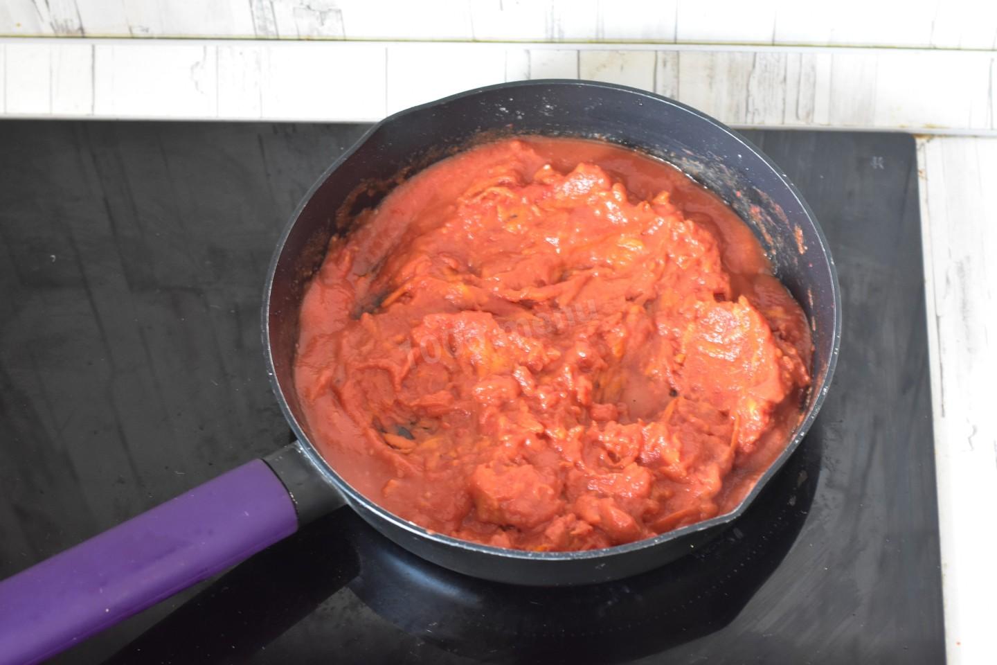 Шаг 12 приготовления Мясные тефтели с рисом с подливкой