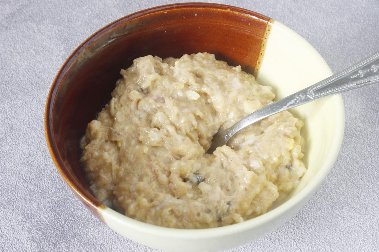Шаг 4 приготовления Куриные биточки в духовке с подливкой
