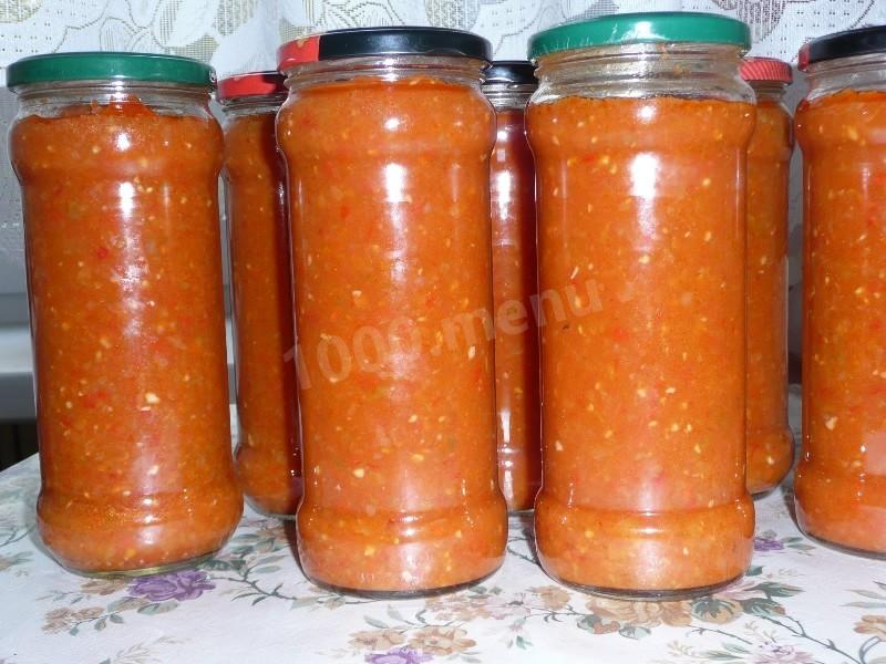 Обложка рецепта Аджика армянская
