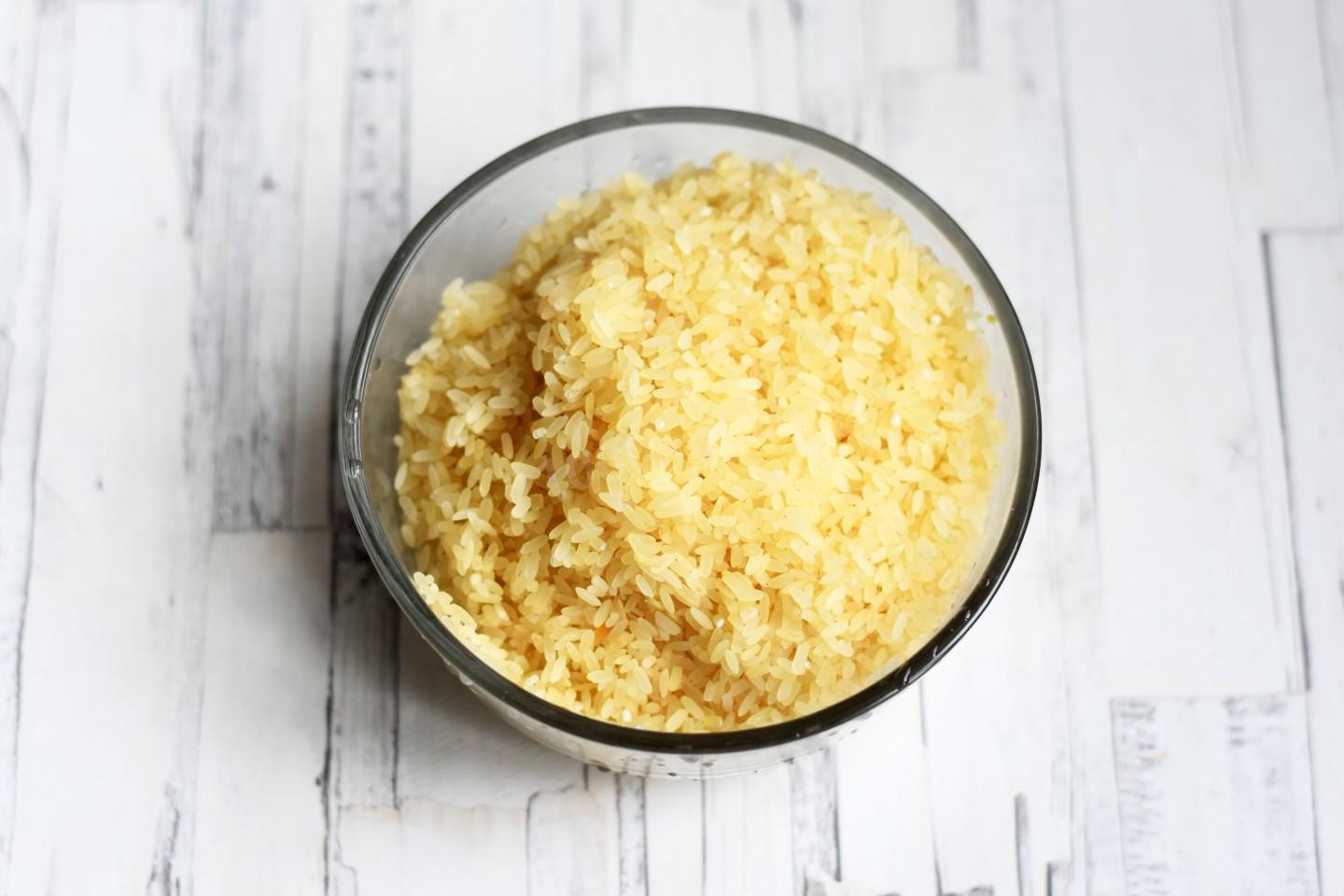 Шаг 2 приготовления Плов на плите в казане из курицы