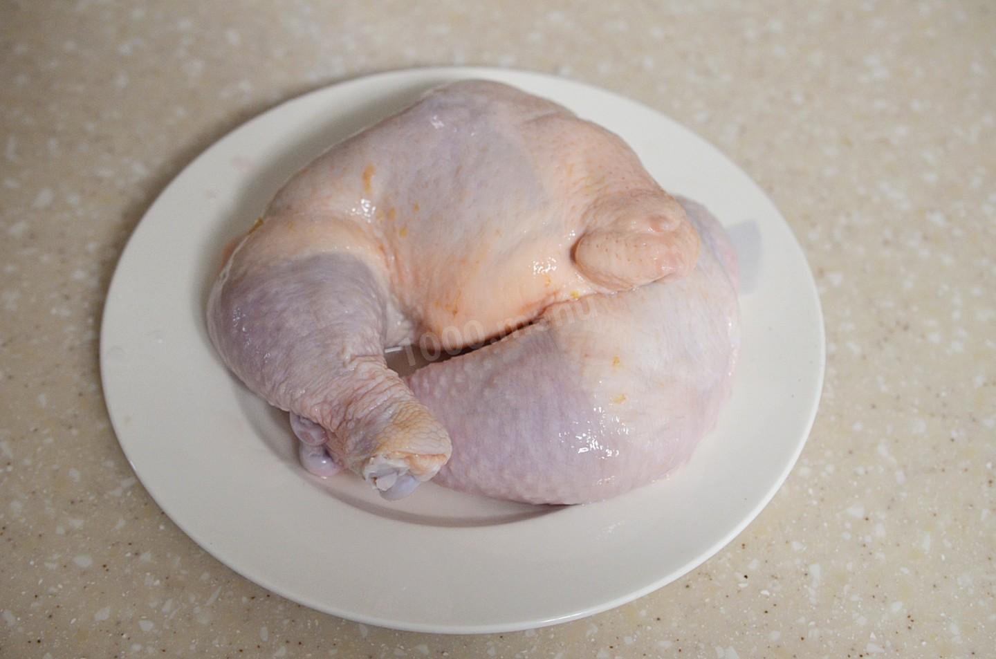Шаг 2 приготовления Куриные ножки в рукаве в духовке