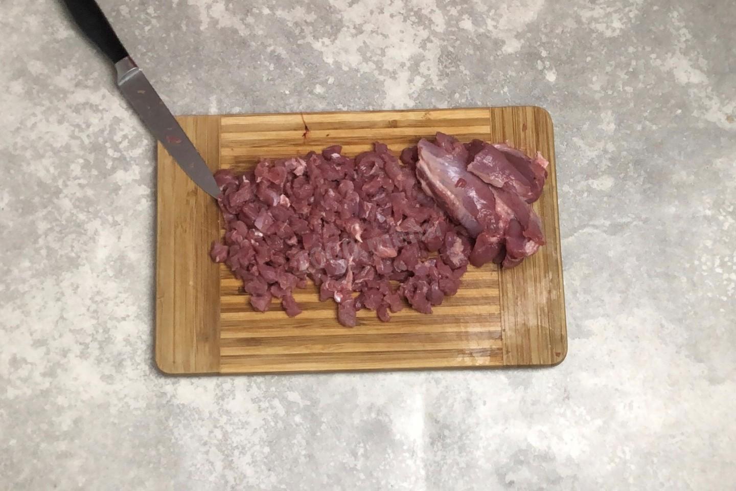 Шаг 6 приготовления Лазанья с курицей грибами и соусом бешамель