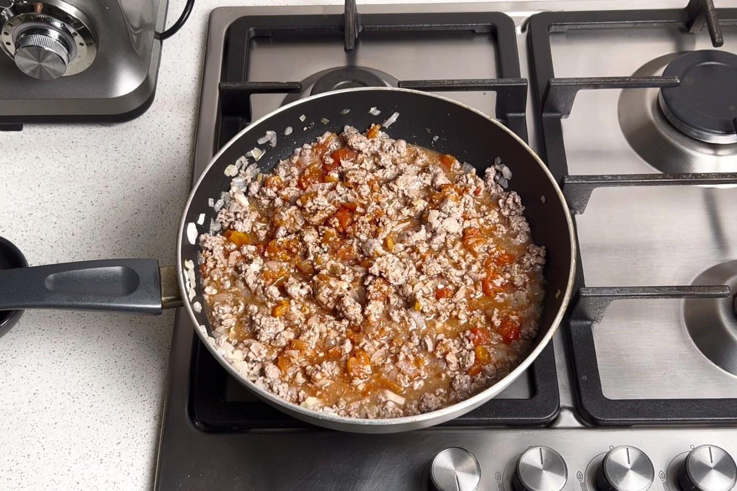 Шаг 6 приготовления Лазанья классическая с соусом бешамель