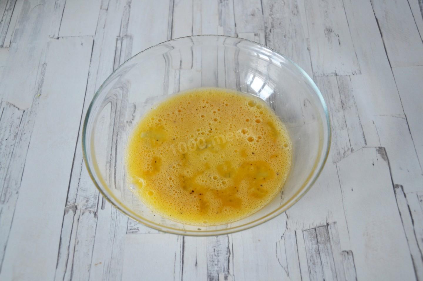Шаг 6 приготовления Шницель из капусты