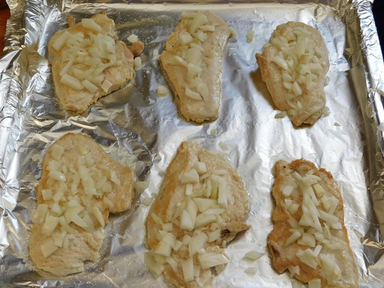 Шаг 3 приготовления Куриная грудка по французски