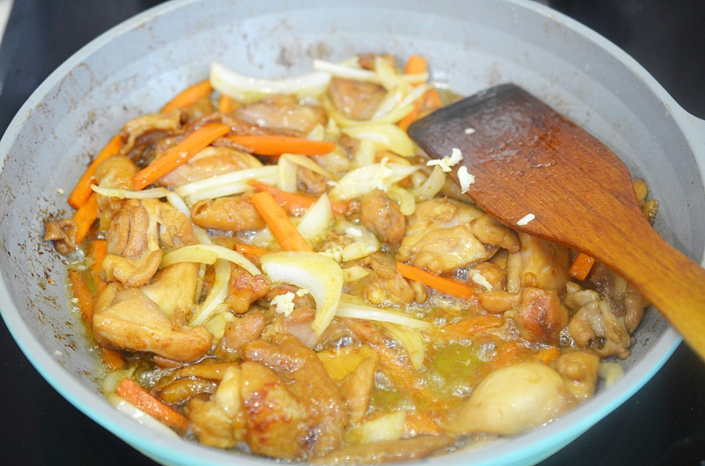 Шаг 7 приготовления Сладкая курица по китайски