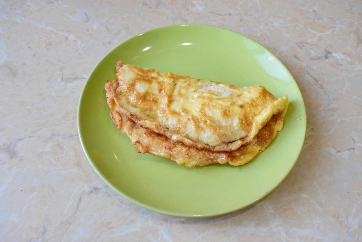 Шаг 9 приготовления Бризоль из курицы на сковороде