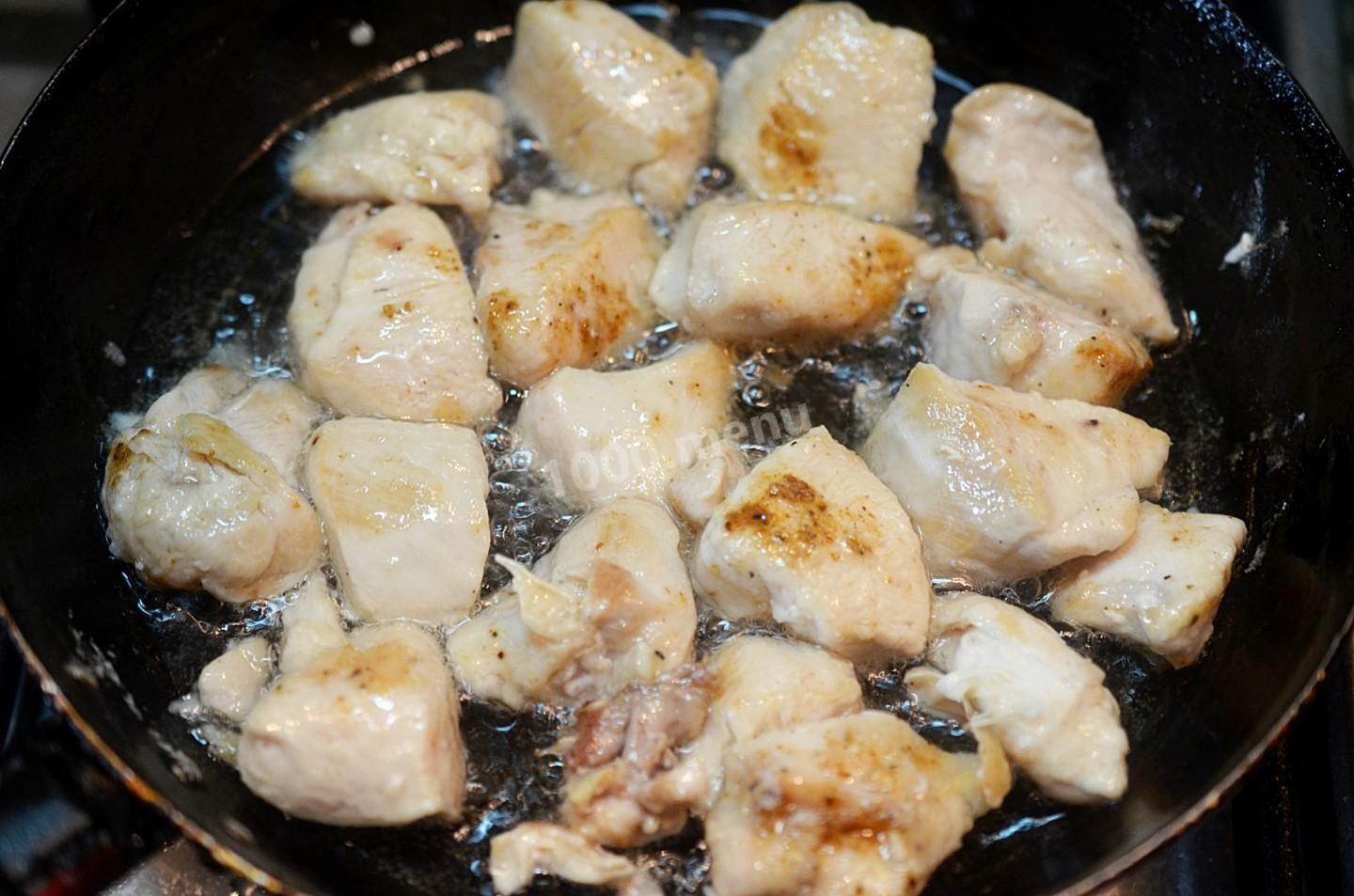 Шаг 5 приготовления Курица в кисло сладком соусе по китайски