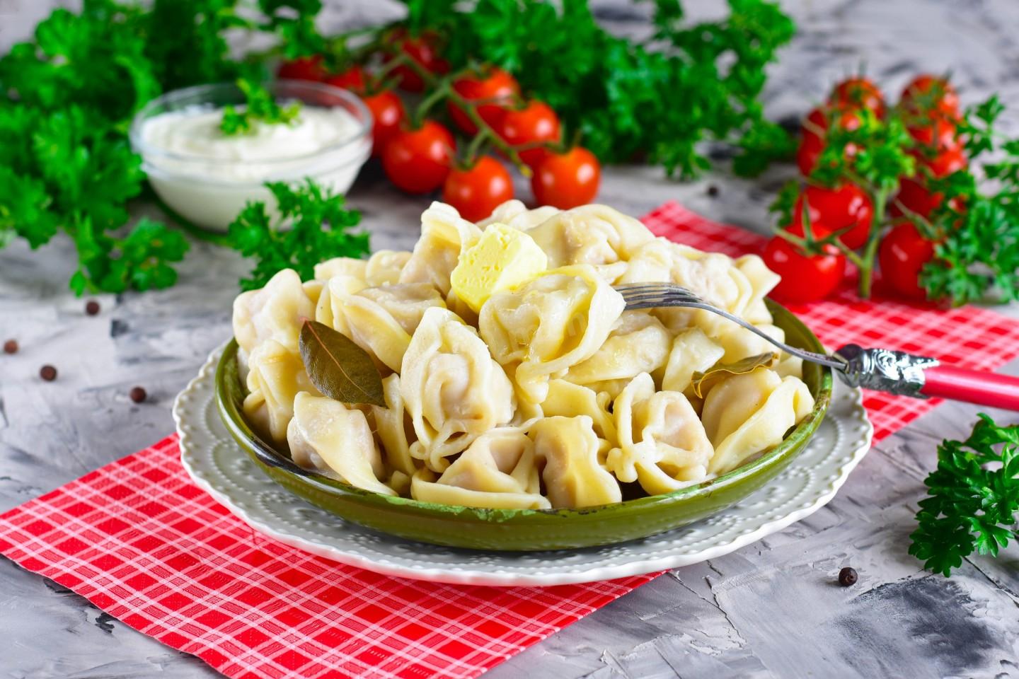Шаг 9 приготовления Как сварить пельмени в мультиварке
