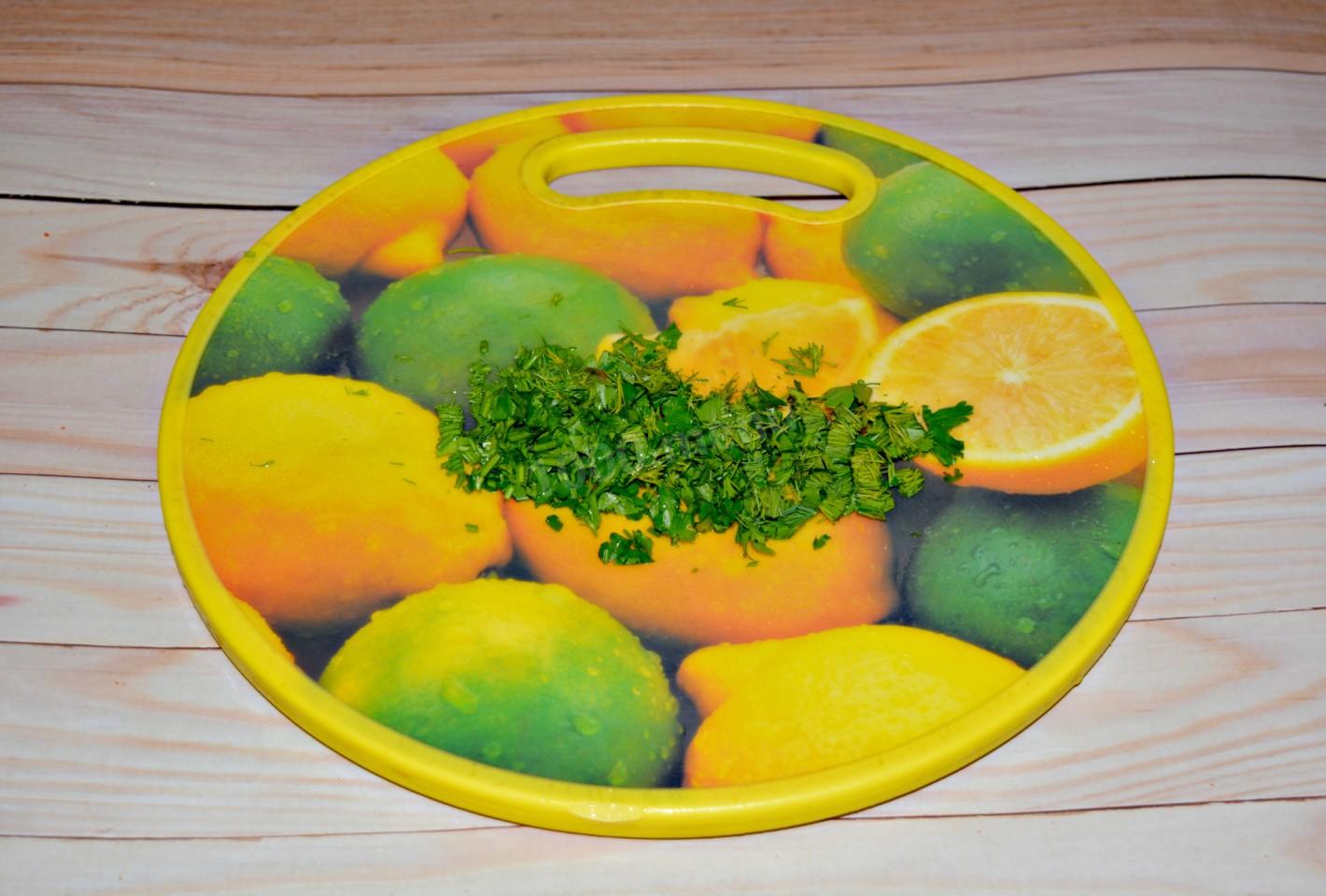 Шаг 8 приготовления Солянка с капустой картошкой и мясом