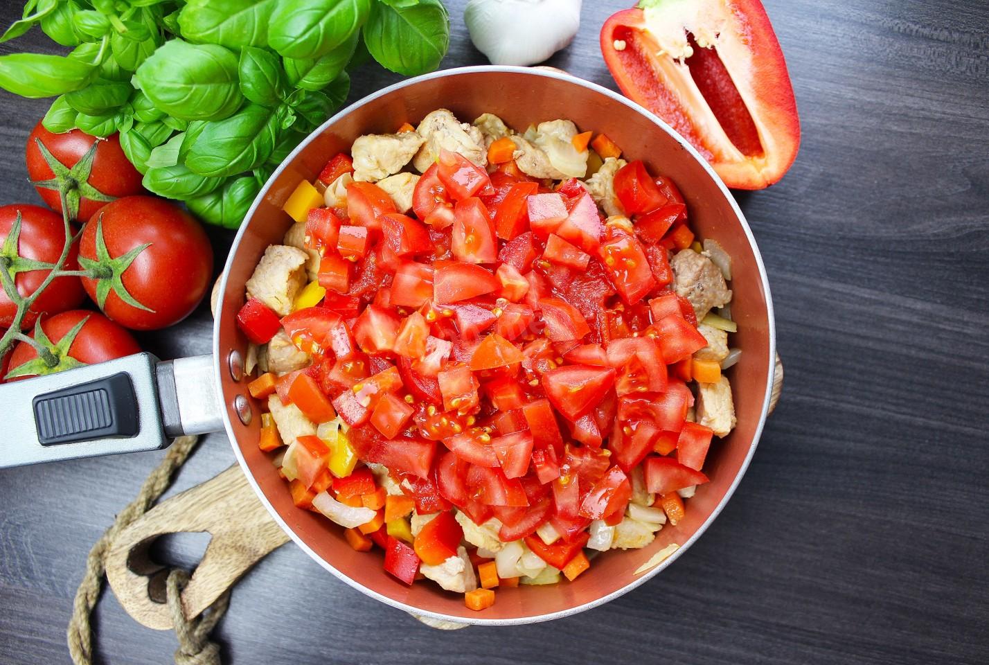 Шаг 9 приготовления Красная фасоль с мясом тушеная