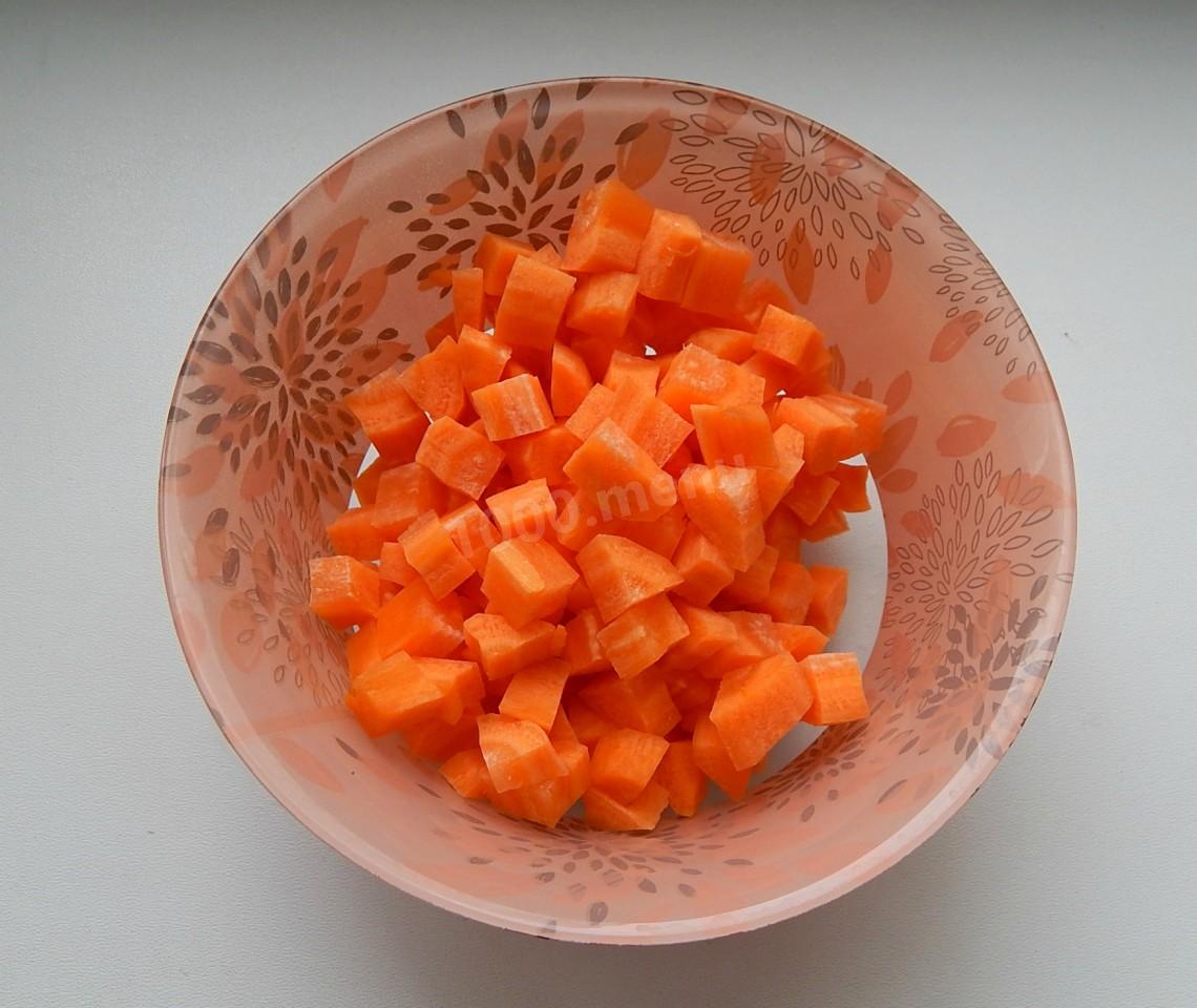 Шаг 4 приготовления Куриные желудки с картошкой тушеные