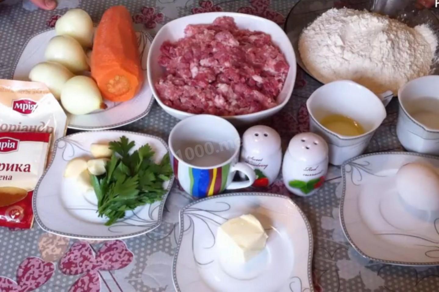 Шаг 1 приготовления Ленивые манты