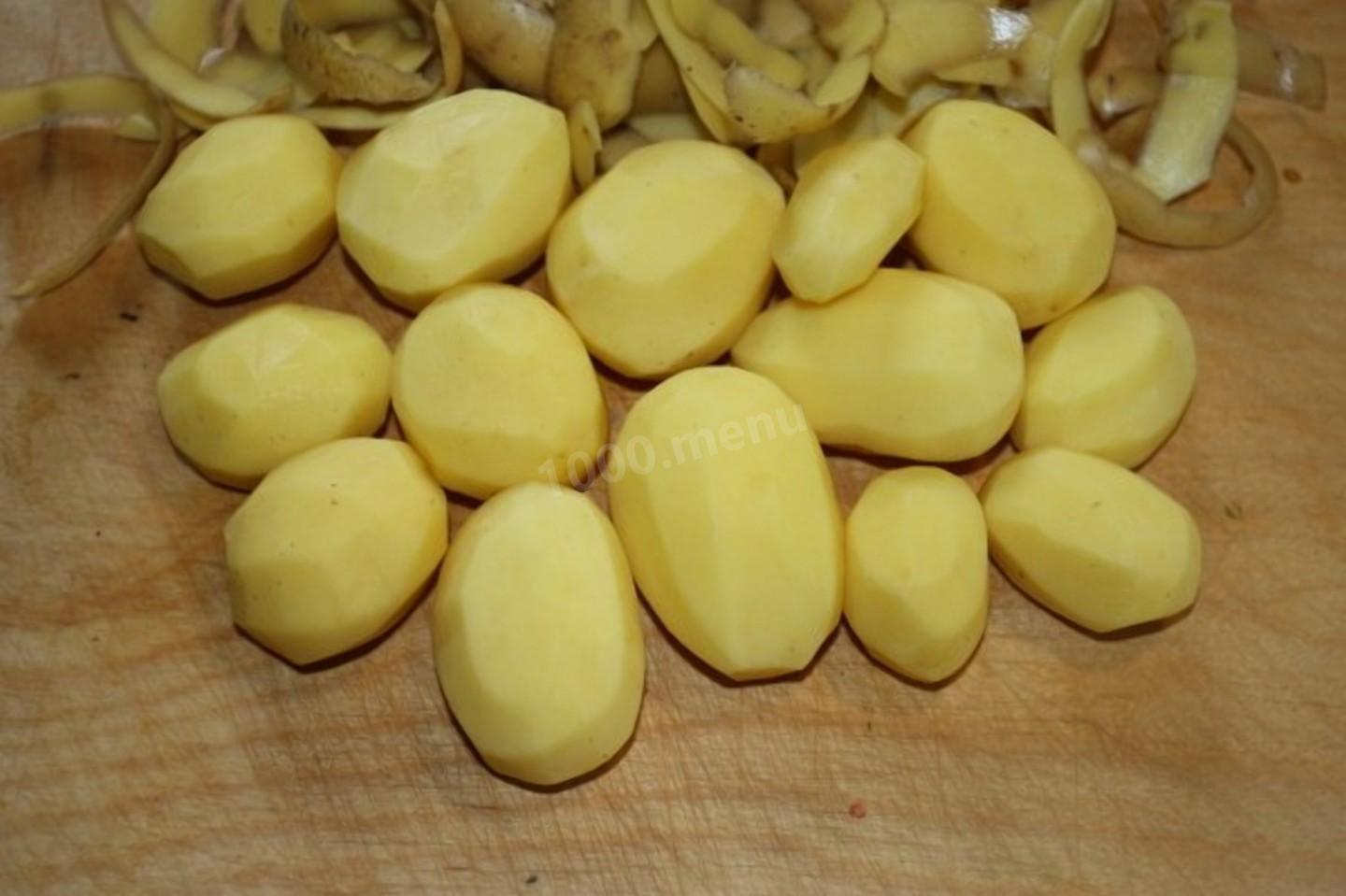 Шаг 2 приготовления Маринованный картофель