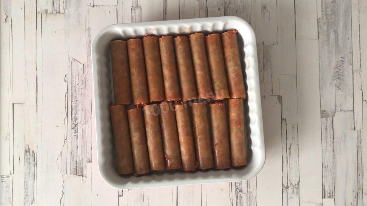 Шаг 5 приготовления Фаршированные макароны трубочки каннеллони
