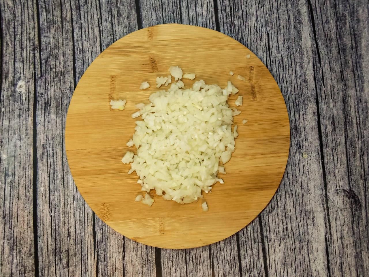 Шаг 6 приготовления Ханум с фаршем