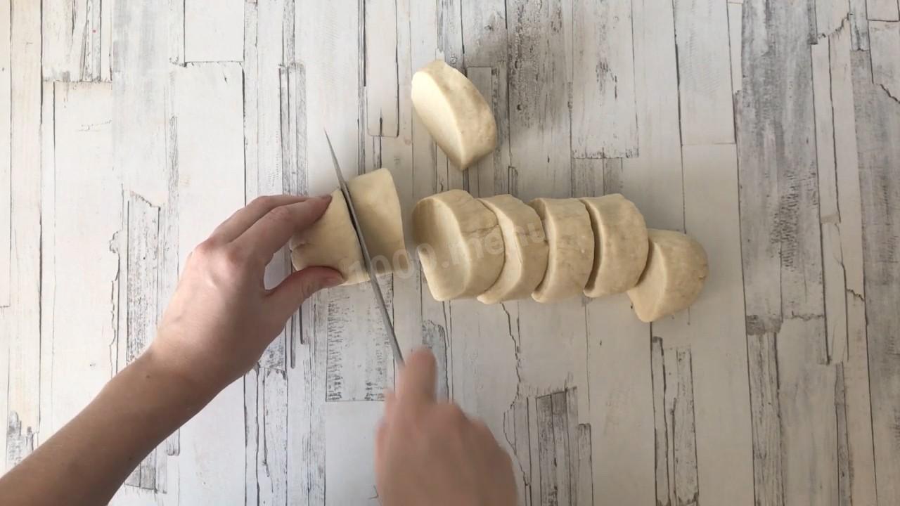 Шаг 11 приготовления Чебуреки с картошкой