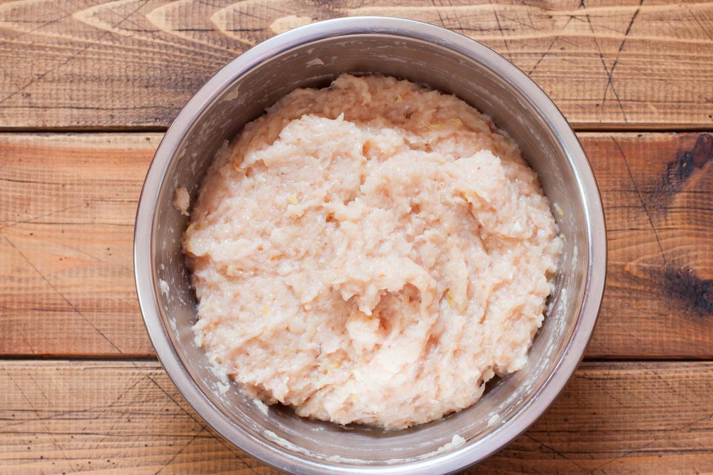 Шаг 5 приготовления Котлеты из куриной грудки в духовке