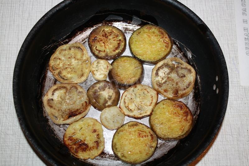 Шаг 6 приготовления Запеканка из баклажанов с фаршем мясным