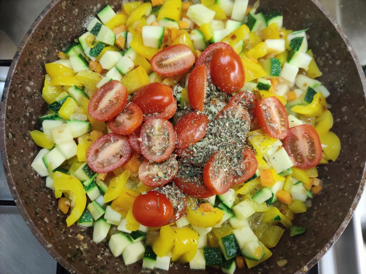 Шаг 6 приготовления Кускус с овощами