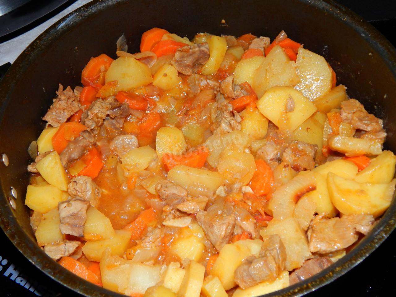Шаг 10 приготовления Каурдак