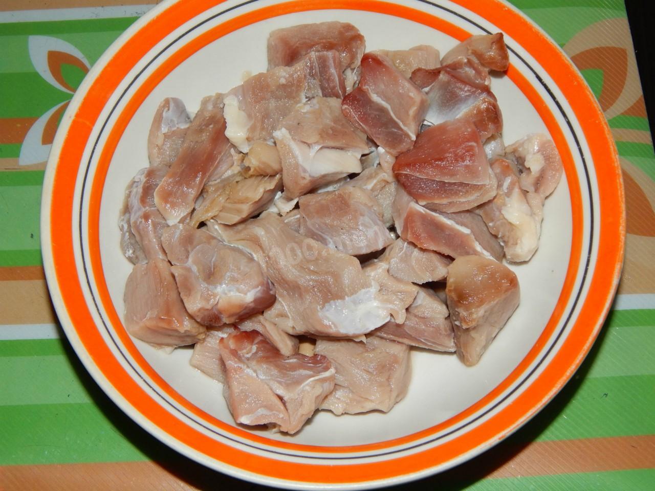 Шаг 2 приготовления Каурдак