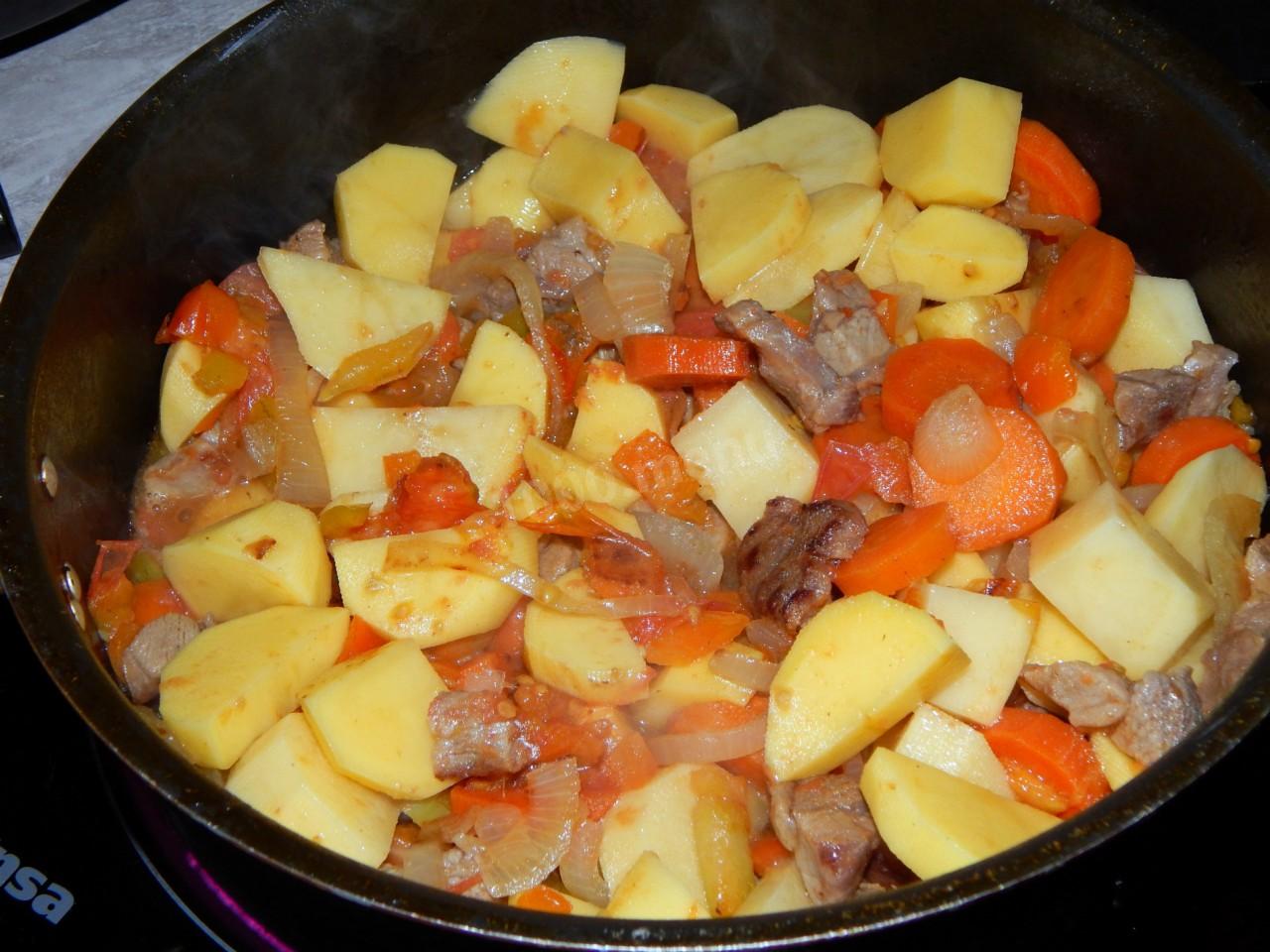 Шаг 9 приготовления Каурдак