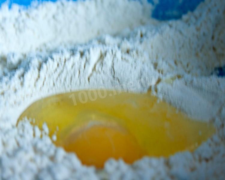Шаг 3 приготовления Манты с рыбой и рисом