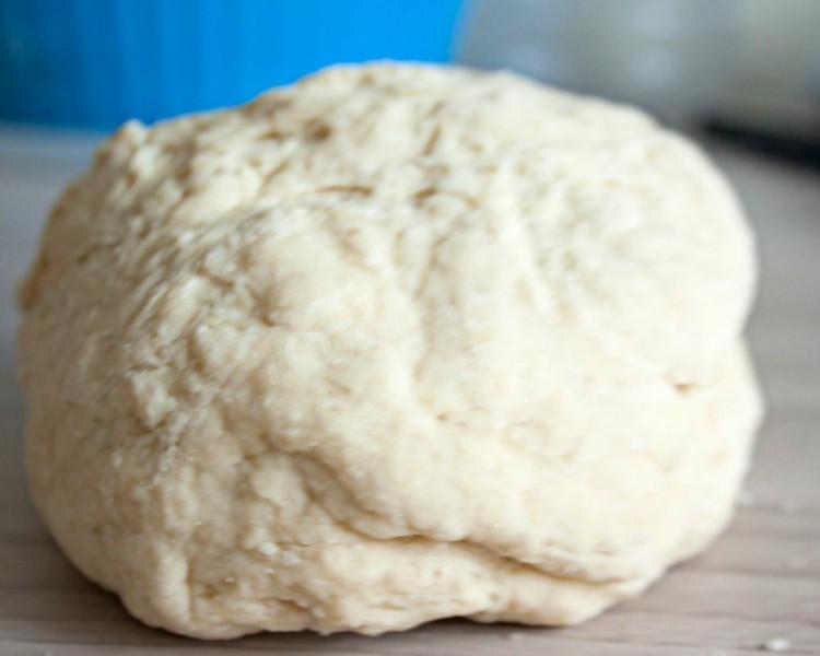 Шаг 5 приготовления Манты с рыбой и рисом