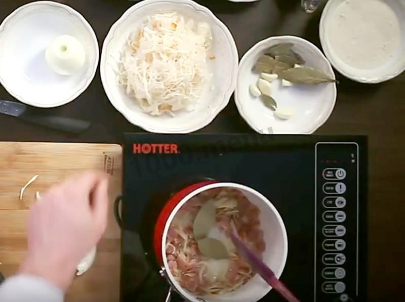 Шаг 8 приготовления Мясо в аэрогриле
