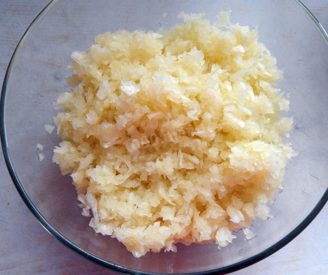 Шаг 2 приготовления Пельмени с капустой