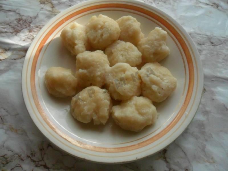 Шаг 6 приготовления Ленивые вареники с манкой и творогом