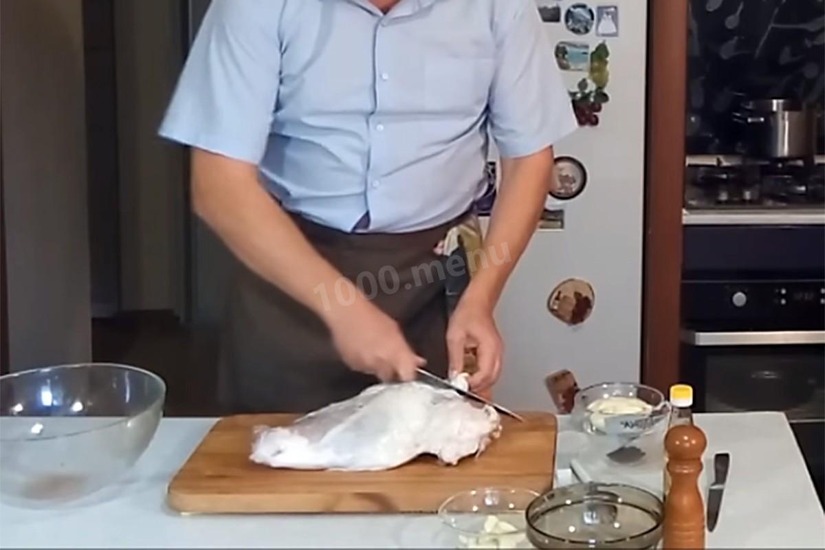 Шаг 1 приготовления Баранина в рукаве в духовке