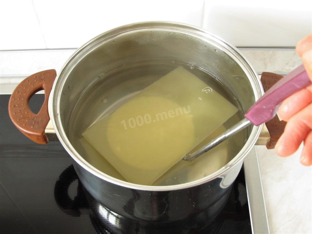 Шаг 10 приготовления Лазанья мясная