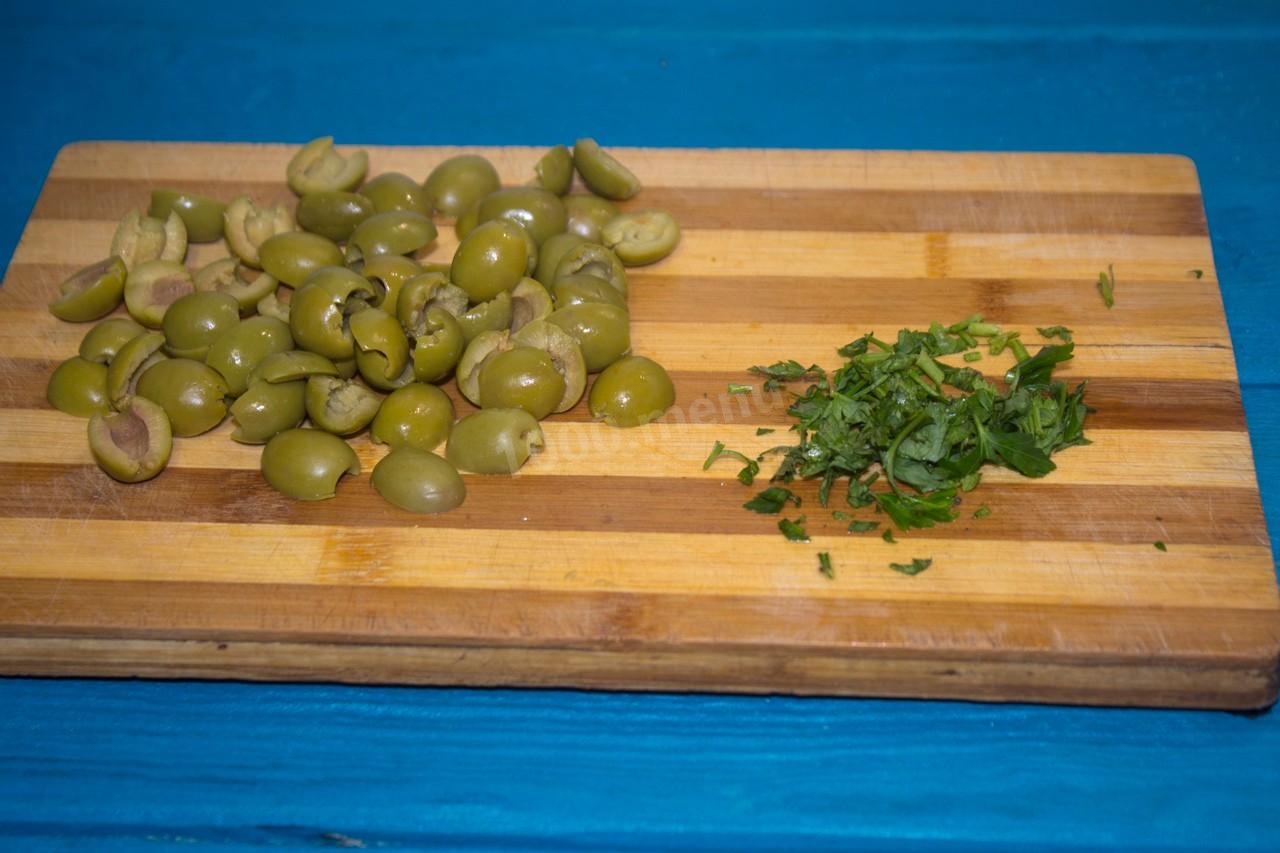 Шаг 17 приготовления Курица тушеная с грибами и овощами