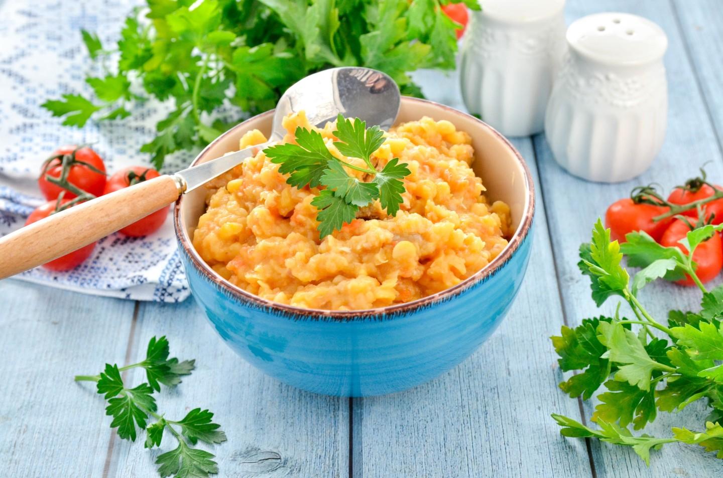 Обложка рецепта Гороховая каша с мясом