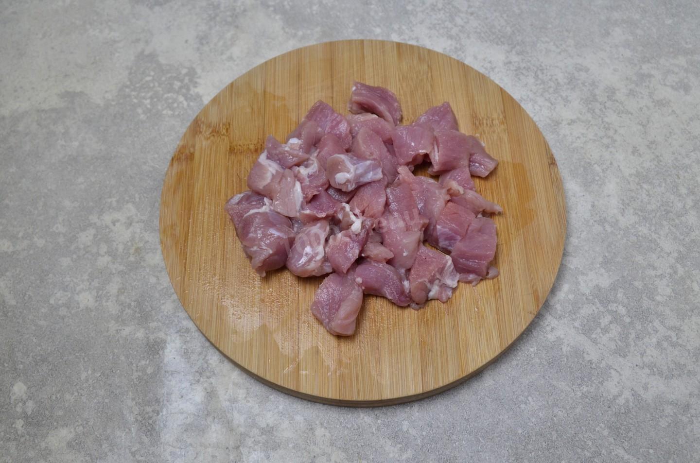 Шаг 2 приготовления Гороховая каша с мясом