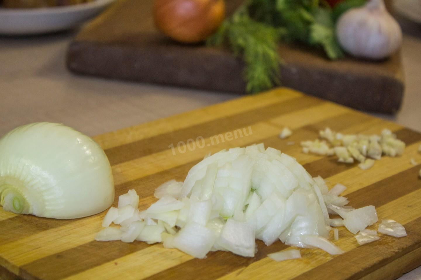 Шаг 3 приготовления Солянка из квашеной капусты с мясом