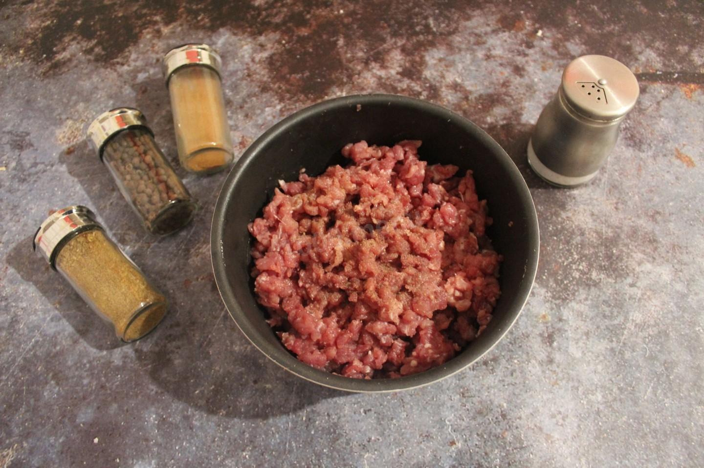 Шаг 3 приготовления Сочные котлеты из рубленого мяса
