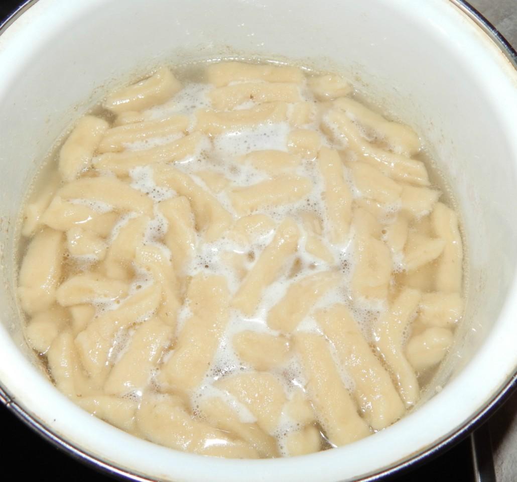 Шаг 15 приготовления Домашняя лапша с курицей и овощами