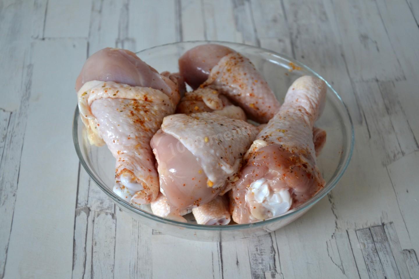 Шаг 3 приготовления Ленивая курица в духовке