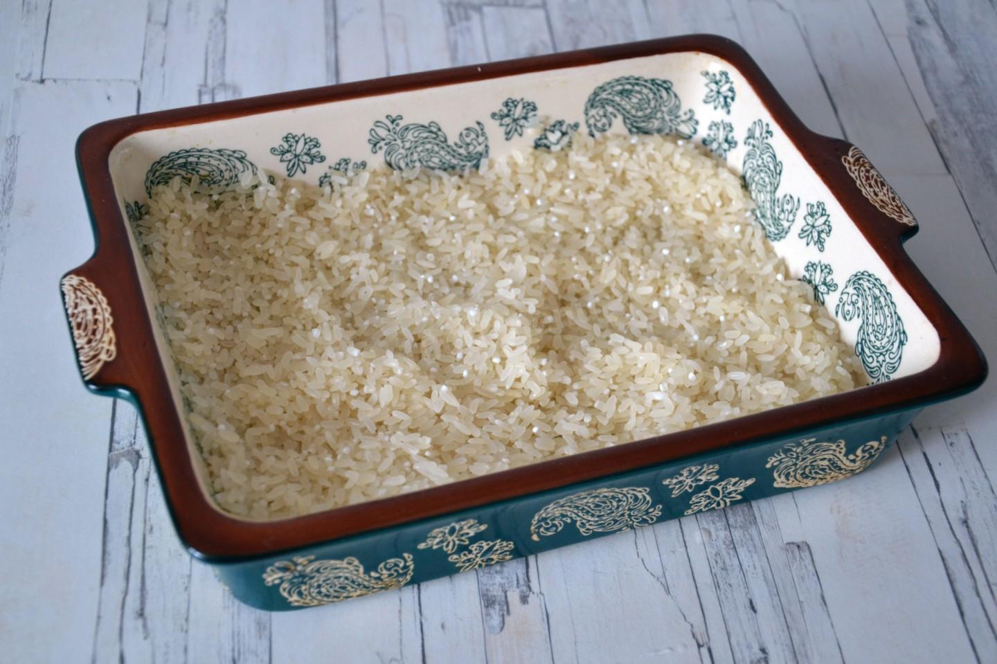 Шаг 4 приготовления Ленивая курица в духовке