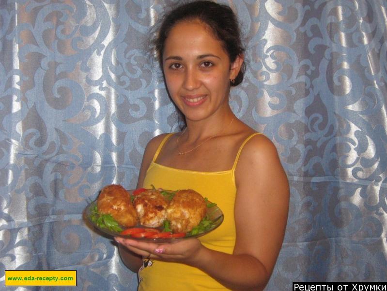 Шаг 12 приготовления Куриная грудка фаршированная грибами и сыром
