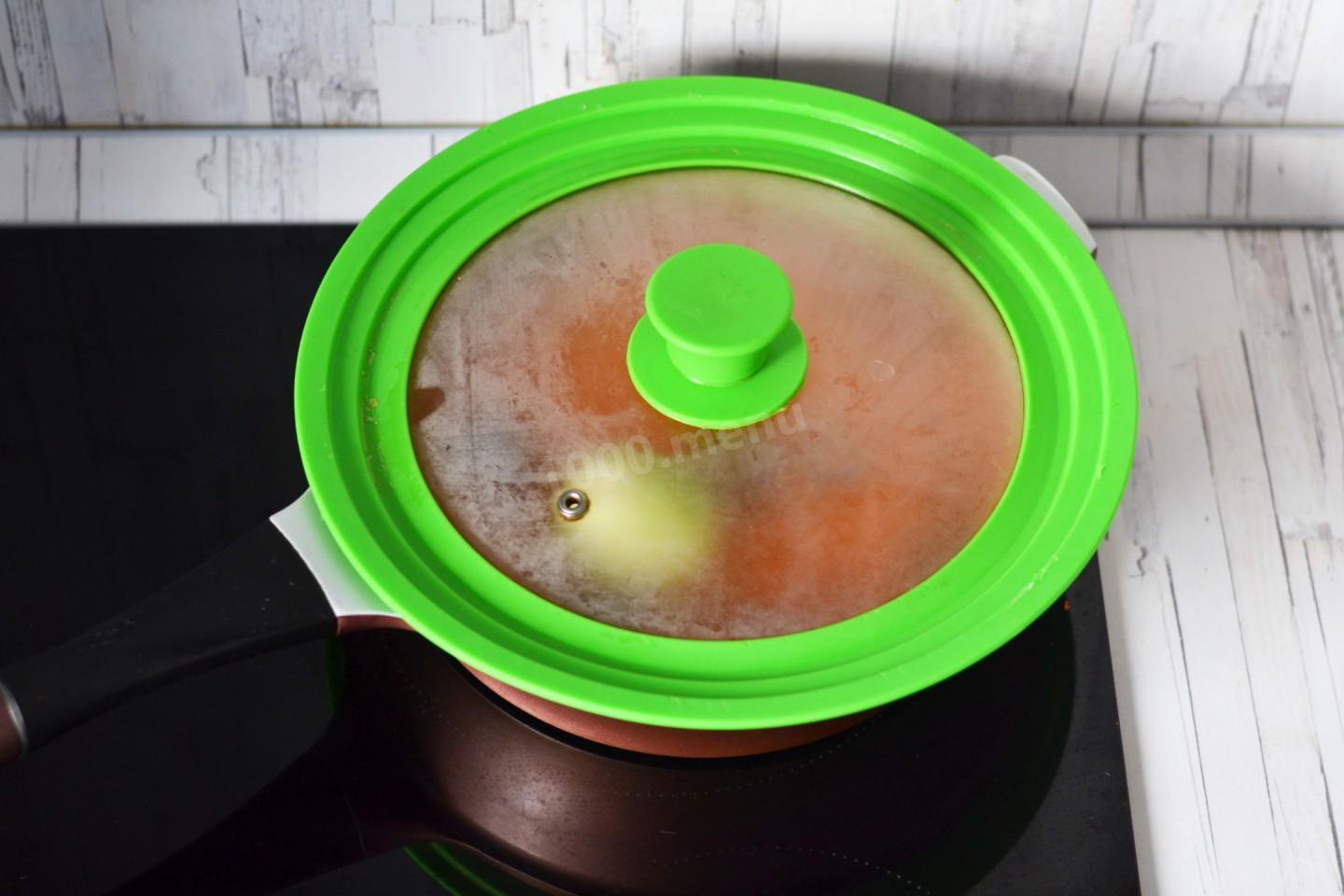 Шаг 11 приготовления Плов постный с овощами и морковью