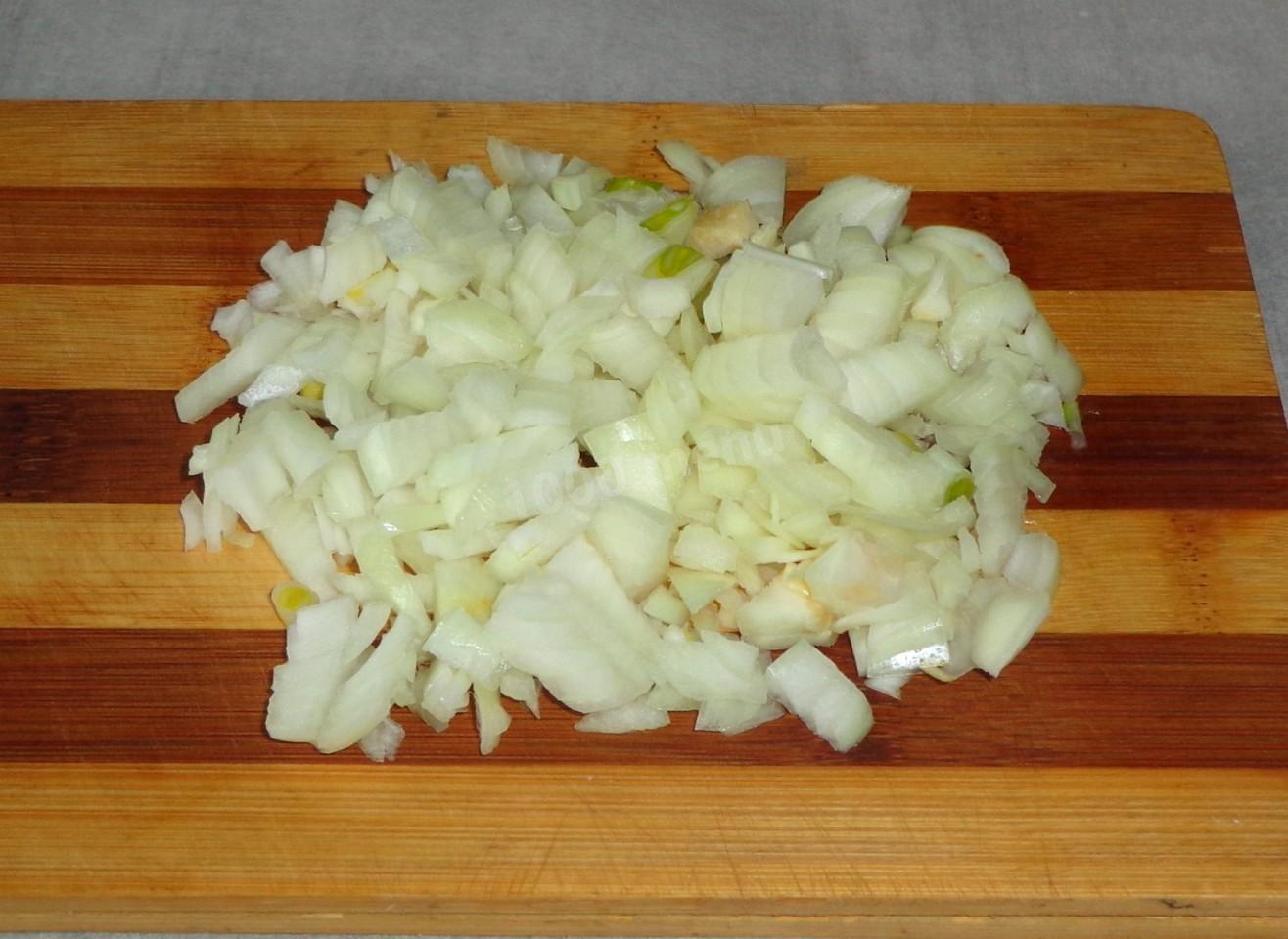 Шаг 3 приготовления Конкильони фаршированные мясом с сыром