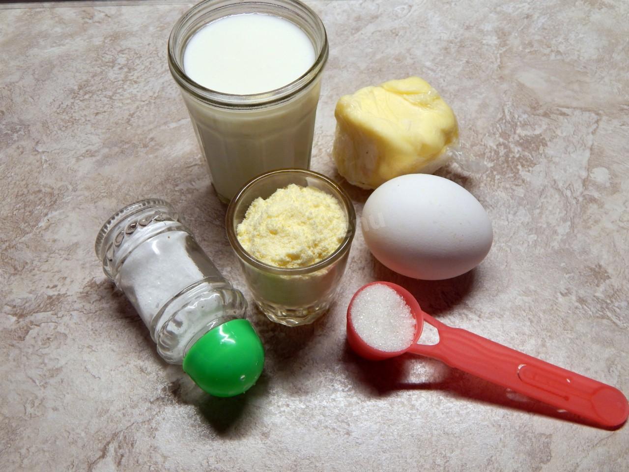 Шаг 1 приготовления Молочная запеканка
