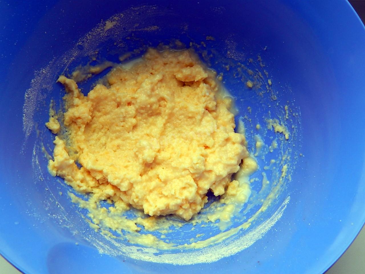 Шаг 3 приготовления Молочная запеканка