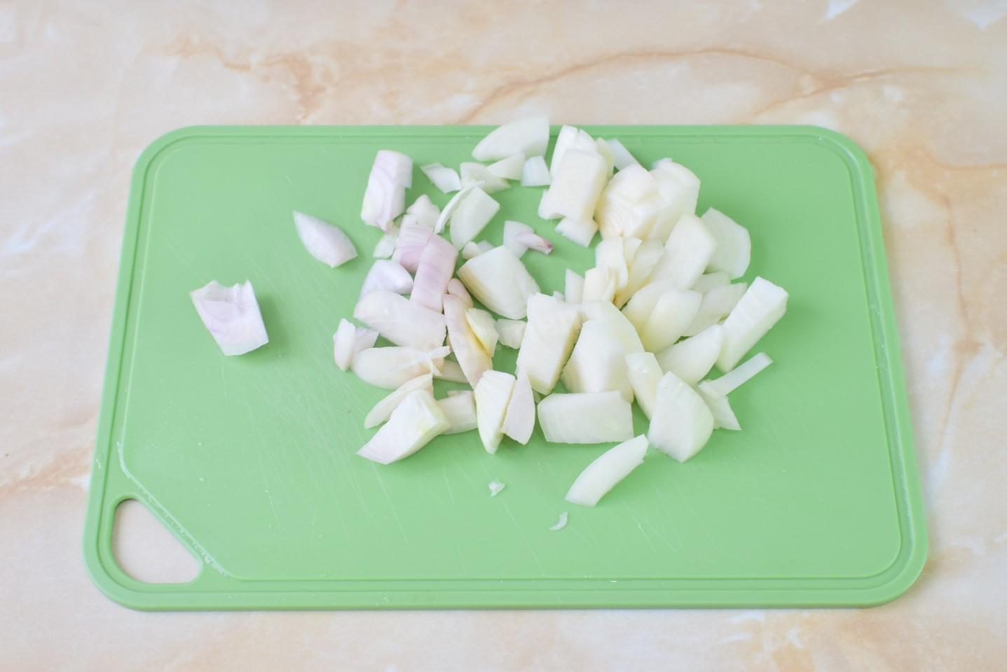 Шаг 5 приготовления Подлива к гречке с мясом